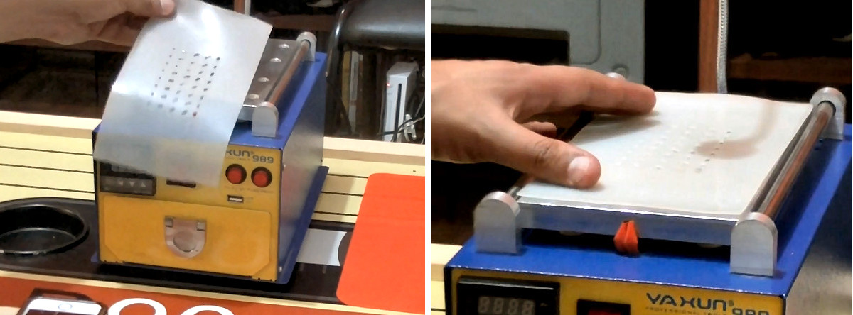 Smartphone, tappetino siliconato della macchina per vuoto d'aria