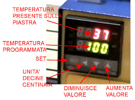 Smartphone, centralina di comando della macchina per vuoto d'aria