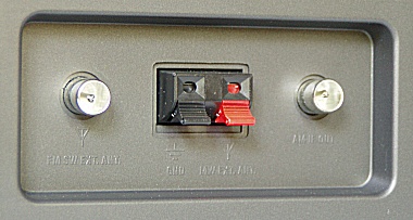 Uscita IF per DRM, ingresso antenne
